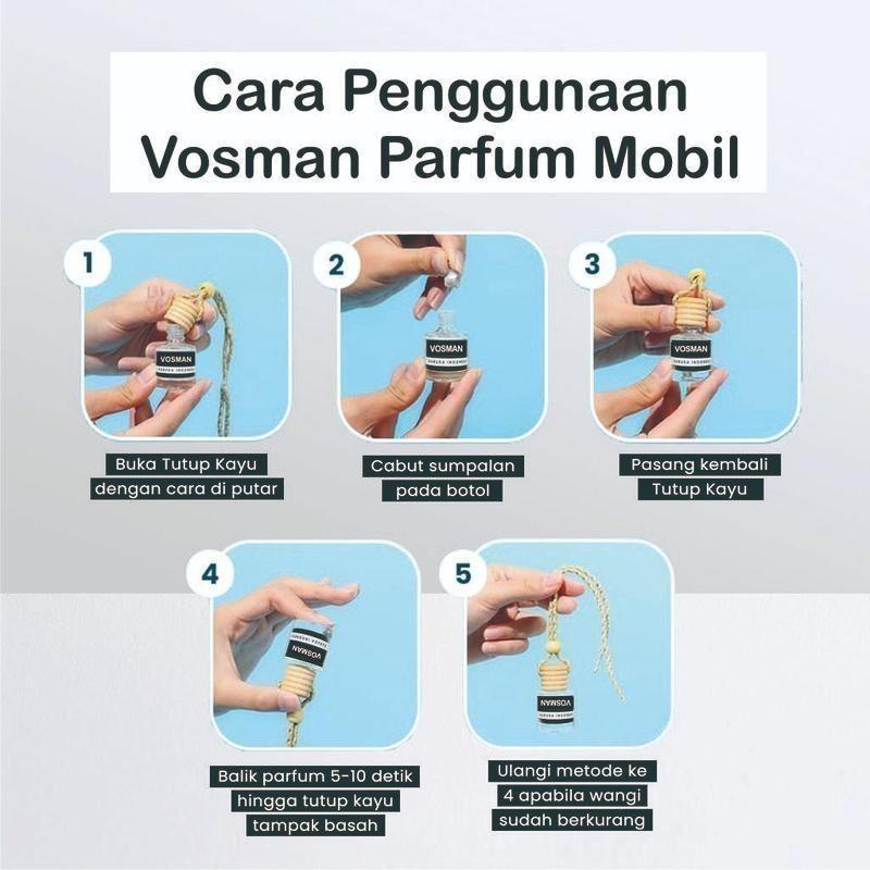 Parfum Pengharum Mobil Gantung dan Ruangan Mewah Aroma terapi 10ml - Parfum mobil anti mual 1