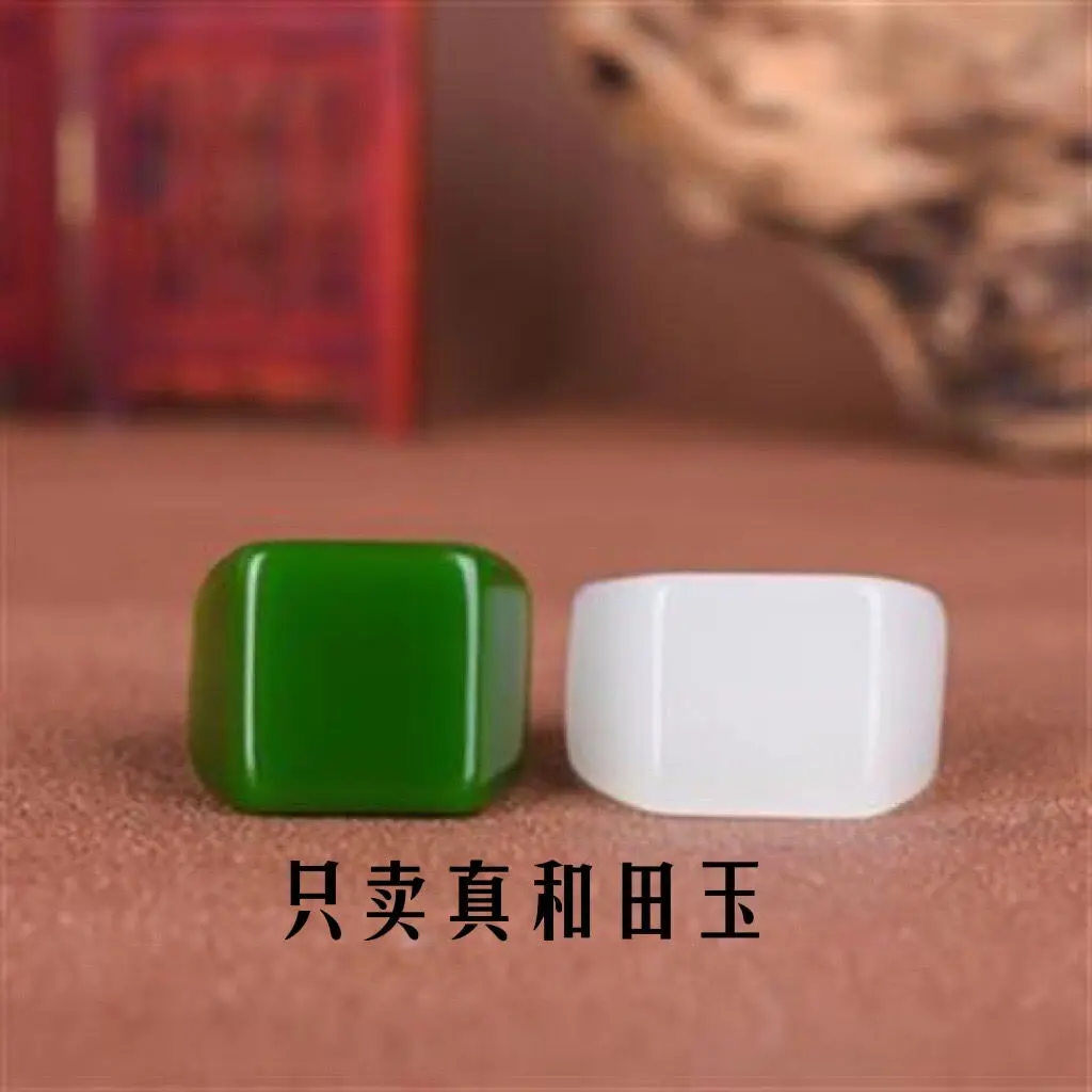 Nhẫn Ngọc Bích Hòa Điền, Nhẫn Ngón Tay Cái Ngọc Bích Mới Của Nam Giới, Nhẫn Chạm Khắc Ông Chủ, Thiết Kế Độc Đoán, Cao Cấp, Xinjiang Hetian