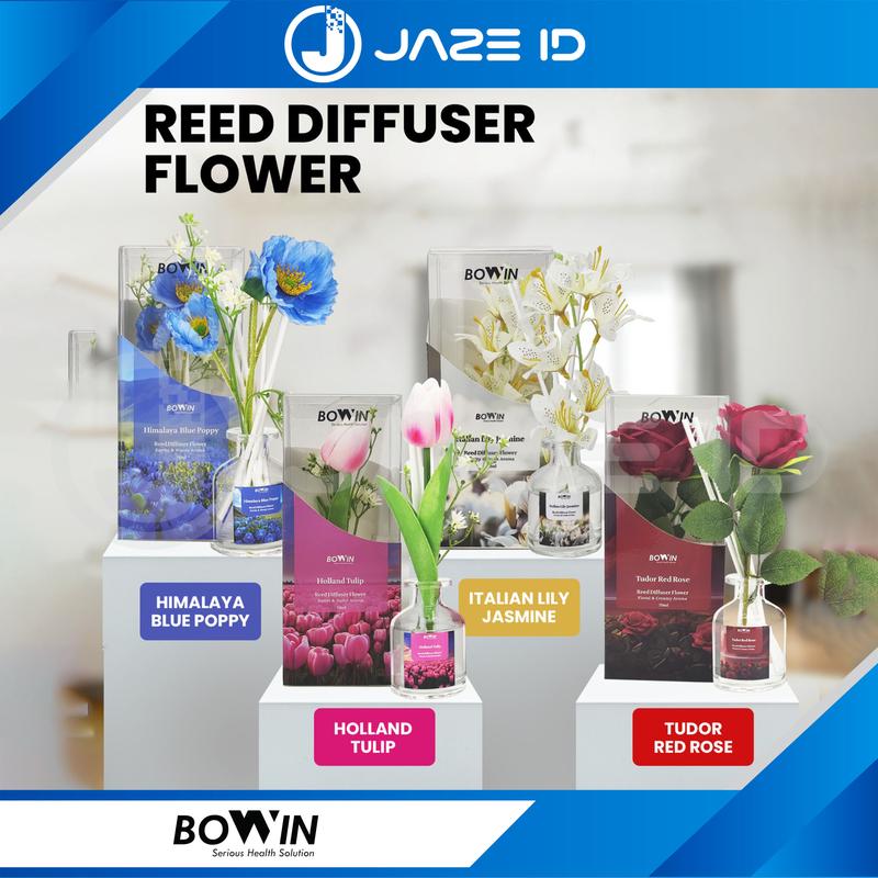 Bowin Reed Diffuser Crystal Aromatherapy Parfum Pengharum Ruangan Mobil ...