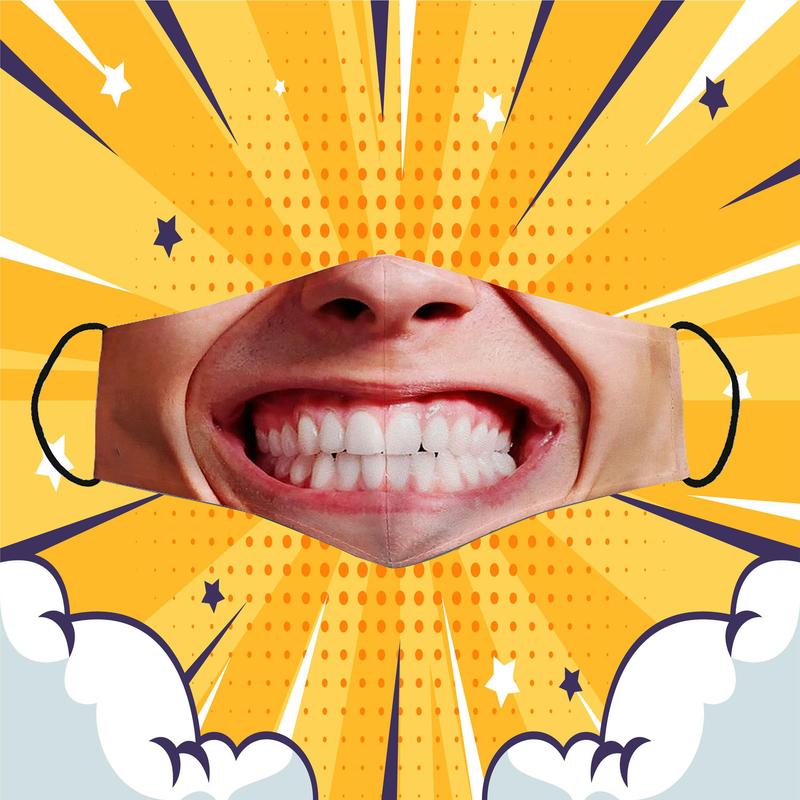 Khẩu Trang Nụ Cười Hạnh Phúc Cười Không Ngậm Được Mồm Giá Rẻ Chất Lượng Tốt Phụ Kiện Che Mặt Accessories Mask
