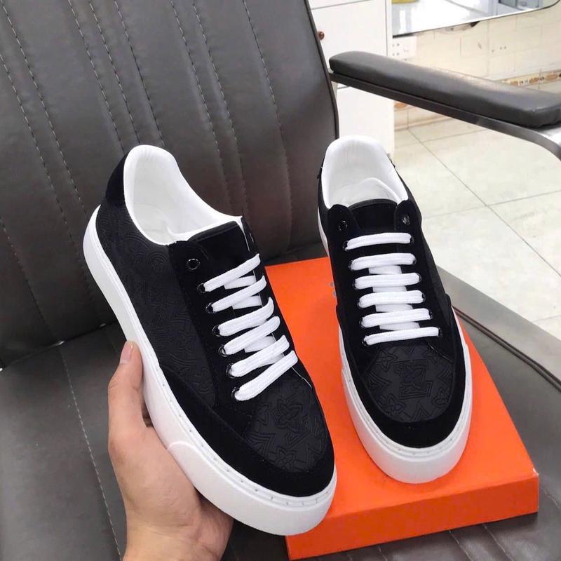 Giày Dây Buộc Nam Hoạ Tiết Vân Trìm Đế Cao Su Non Êm Chân