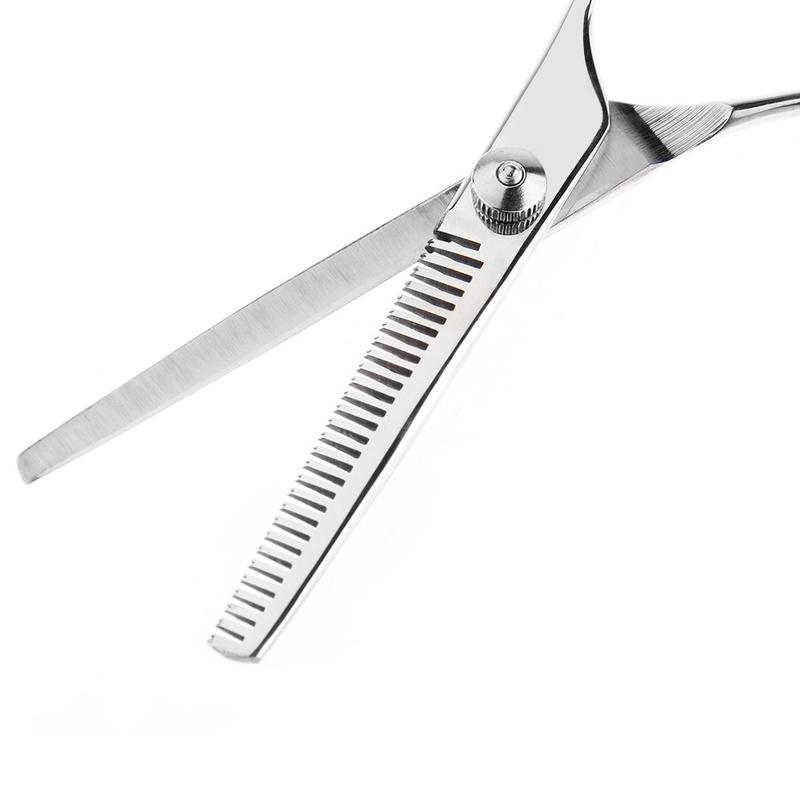 Product Introduction of Hairdressing, haircut, scissors set, flat scissors, bangs, thin scissors, stainless steel scissors, hairdresser 6 inches 5