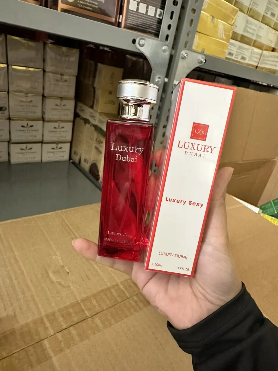 Nước hoa Luxury Dubai Màu Đỏ Mẫu Mới 50ml