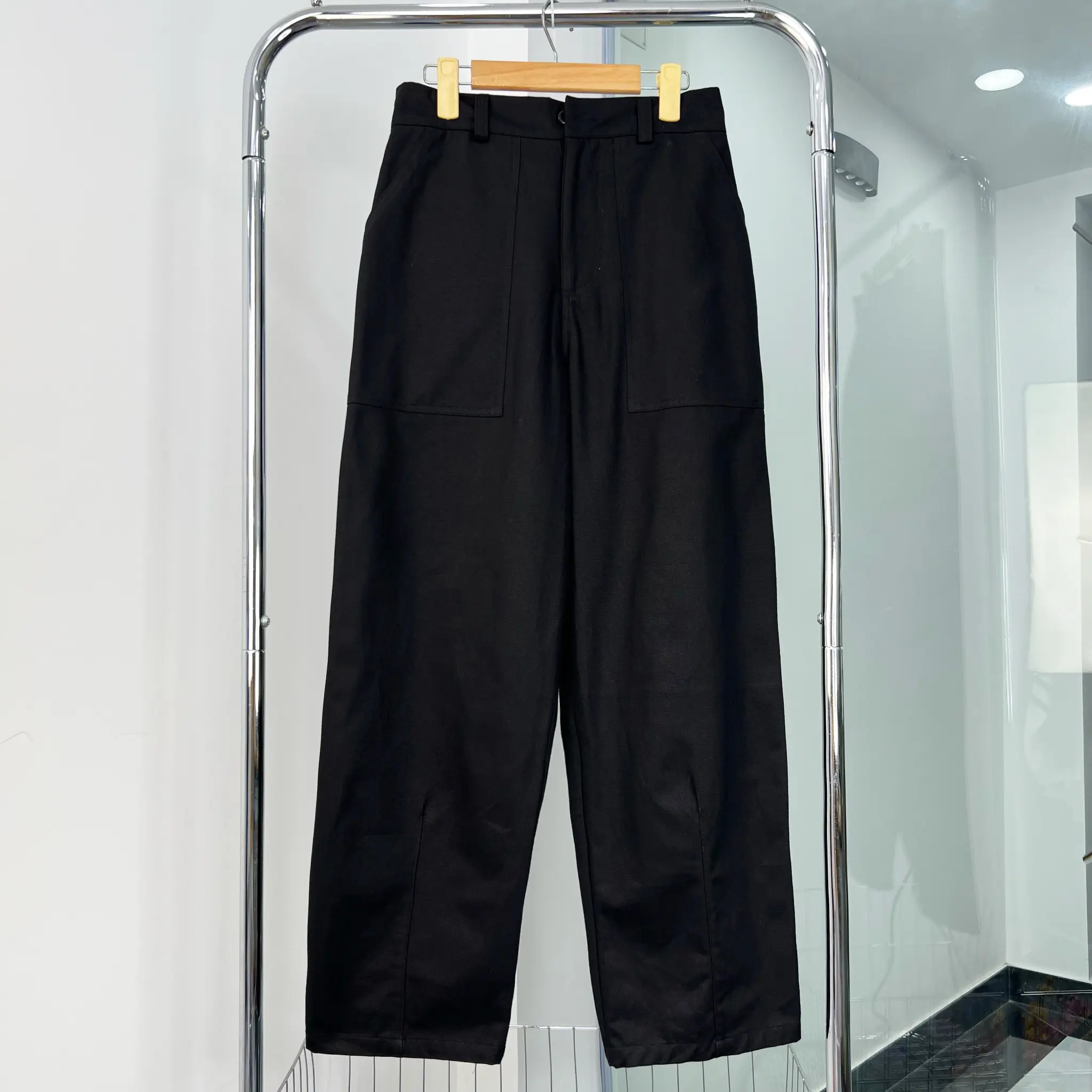 Quần kaki ống rộng Bigsize nam nữ unisex phong cách trẻ trung - Pants