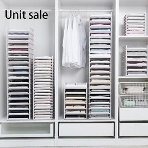 Wardrobe Storage Divider, Drawer Type Clothes Storage Rack, Multifunctional Clothes Storage Organizer for Home Wardrobe