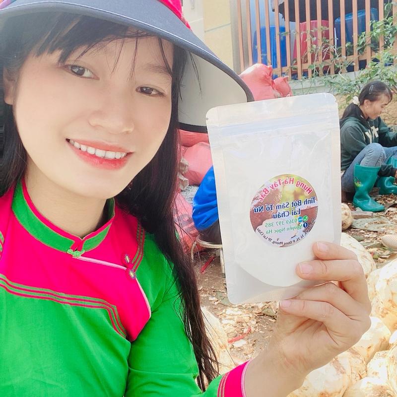 Gói 100g Tinh Bột Sâm Tố Nữ Cải Thiện Nội Tiết Tố Đẹp Dáng Hồi Xuân