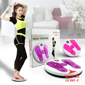 Magnetic Trimmer Jogging Body Plate Waist Twisting Alat Olahraga SPEEDS LX 041-03