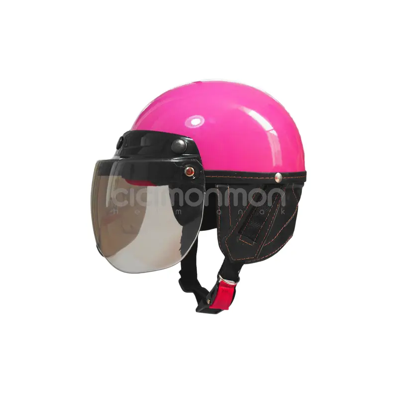 Helm Anak Balita Retro GLossy Style Kaca Motorcycle 1