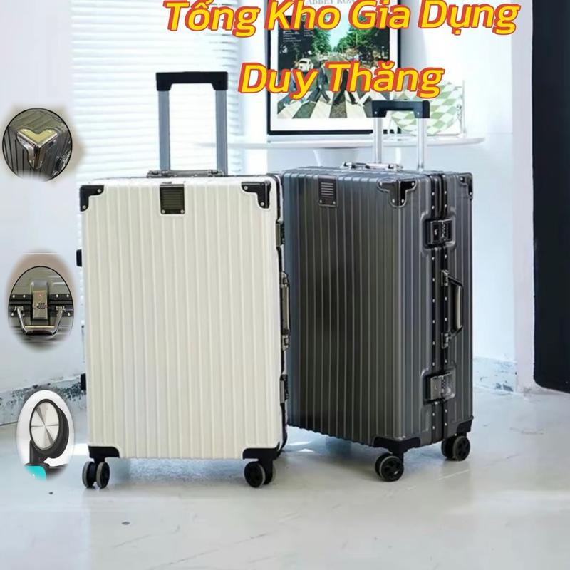 ( SIZE 24) VALI KHUNG NHÔM KHOÁ SẬP.Bảo hành lỗi 1 đổi 1 trong vòng 1 tuần.Bánh xe tay nắm tay kéo khóa bảo hành 2 năm Nam