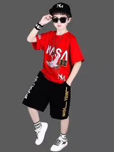 SETELAN PAKAIAN BAJU ANAK LAKI LAKI NASA SAMA SUN TERBARU USIA 4-14 thn size M L Xl Lengan pendek fashion