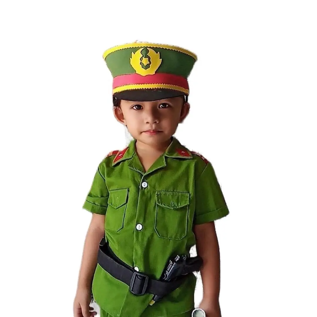 Trang phục trải nghiệm cho trẻ - bộ đồ c.ông ạ.n cho bé . Đầy đủ phụ kiện