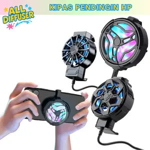Kipas Pendingin Handphone Al01 / x16 / x18  Gaming Cooler Radiator Game Ponsel Clip-on Ultra Tenang Dingin Cepat Dingin Dengan Kabel USB Untuk Ponsel 4-6.7 inci cooler hp/phone cooler