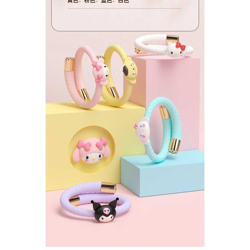 Product Introduction of Essential Control Sanrio Repellent Bracelet Patch Children Adult Outdoor Mosquito Artifact Portable Essential Oil 17