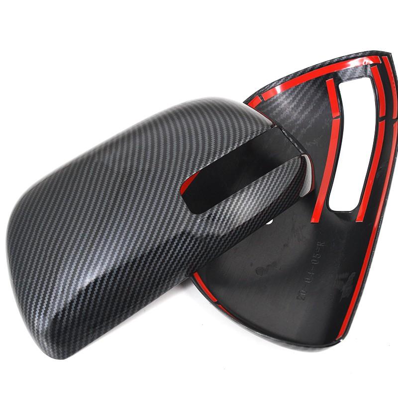 Vỏ Gương Chiếu Hậu Ô Tô, Cho TOYOTA HILUX VIGO 2008-2015, Họa Tiết Sợi Carbon, Phụ Kiện Gương Chiếu Hậu VIGO 5