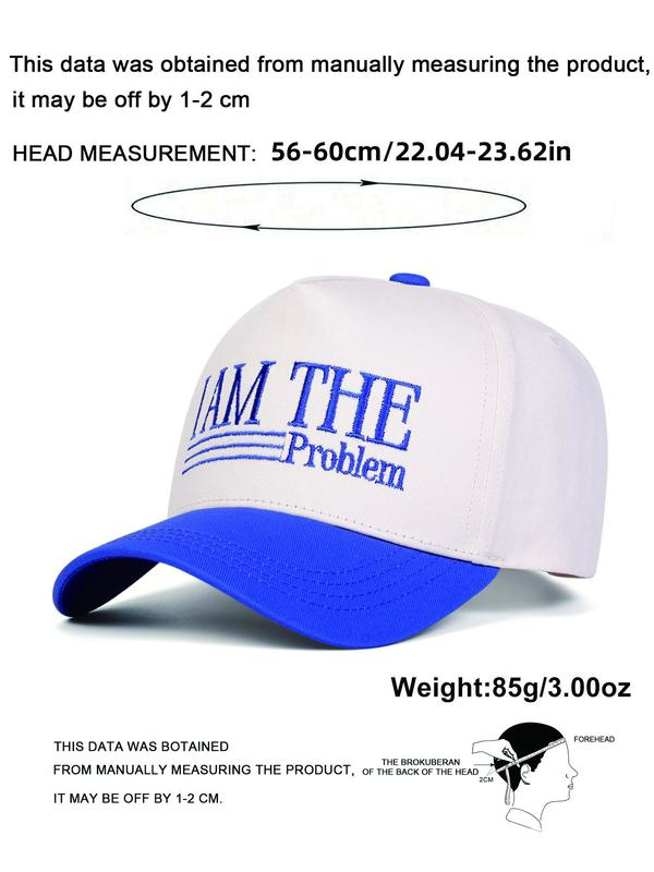 Letter Pattern Trucker Hat, Casual Outdoor Sports Hat for Men & Women, Fashion Accessories for Daily Wear 1