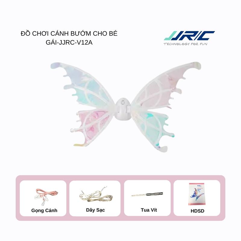 ĐỒ CHƠI CÁNH BƯỚM CHO BÉ GÁI JJRC V12A Toy 1