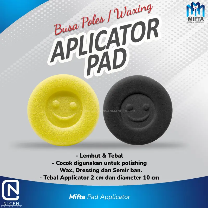 BUSA APLIKATOR PAD KENDARAAN / APLIKATOR PAD 0