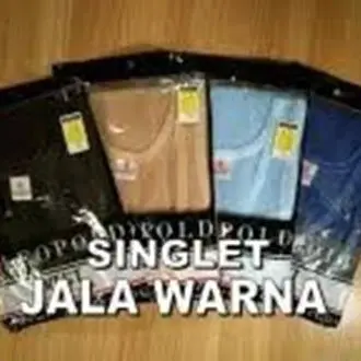 [Fiiyasshop] Singlet jala warna mix Santai Katun