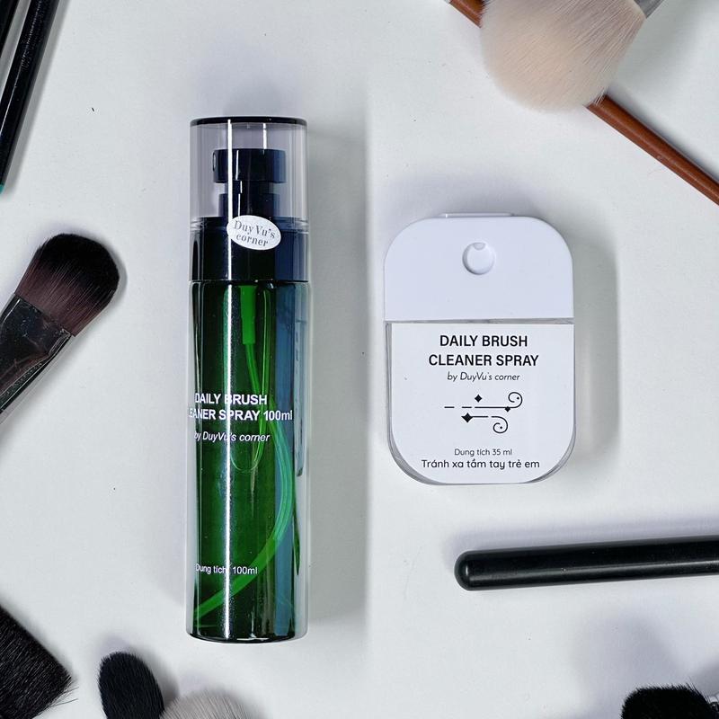 Daily brush cleaner spray xịt cọ khô Chất làm sạch cọ trang điểm Eyeshadow Chuốt Mi Cosmetic Mỹ Phẩm Mascara