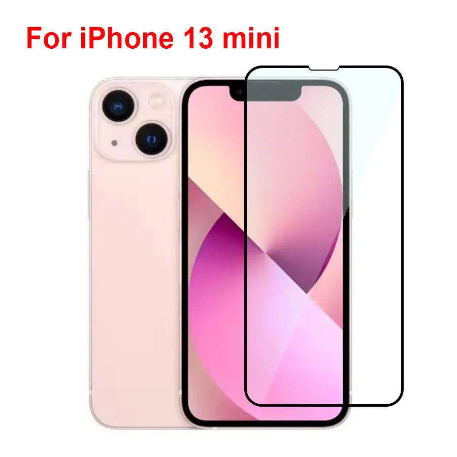 Bảo Vệ Màn Hình Kính Cường Lực, Dành Cho Apple iPhone 13 Mini, Kính Chống Rơi, Phim Điện Thoại, Tương Thích Với iPhone13 Mini Kem Phụ Kiện
