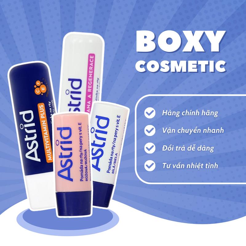 Son Dưỡng Môi Chiết Xuất Mỡ Hươu Astrid Giảm Khô Nứt Nẻ
