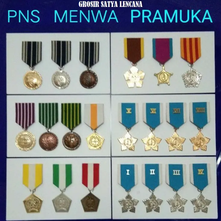 Medali PNS MENWA PRAMUKA satya lencana
