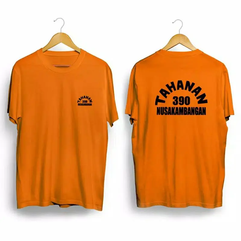 Baju T-shirt Kaos Tahanan Nusakambangan 309 l kaos anti-mainstream l kaos suka suka l kaos unik 0