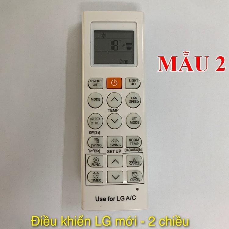 Remote máy lạnh LG đời mới, điều khiển điều hòa LG inverter 1 chiều - mẫu 2 [{chuẩn},{Xịn},{Tốt},{rẻ},{HK}]