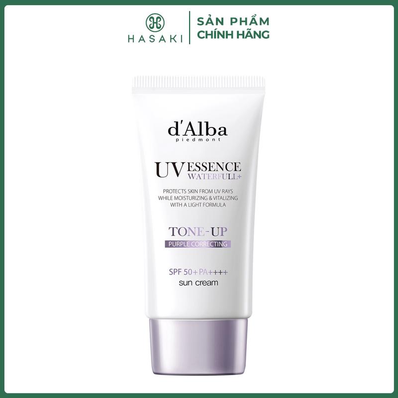 Kem Chống Nắng d'Alba Nâng Tông Tím Hiệu Chỉnh Sắc Da 50ml | HASAKI BEAUTY Skincare Nữ