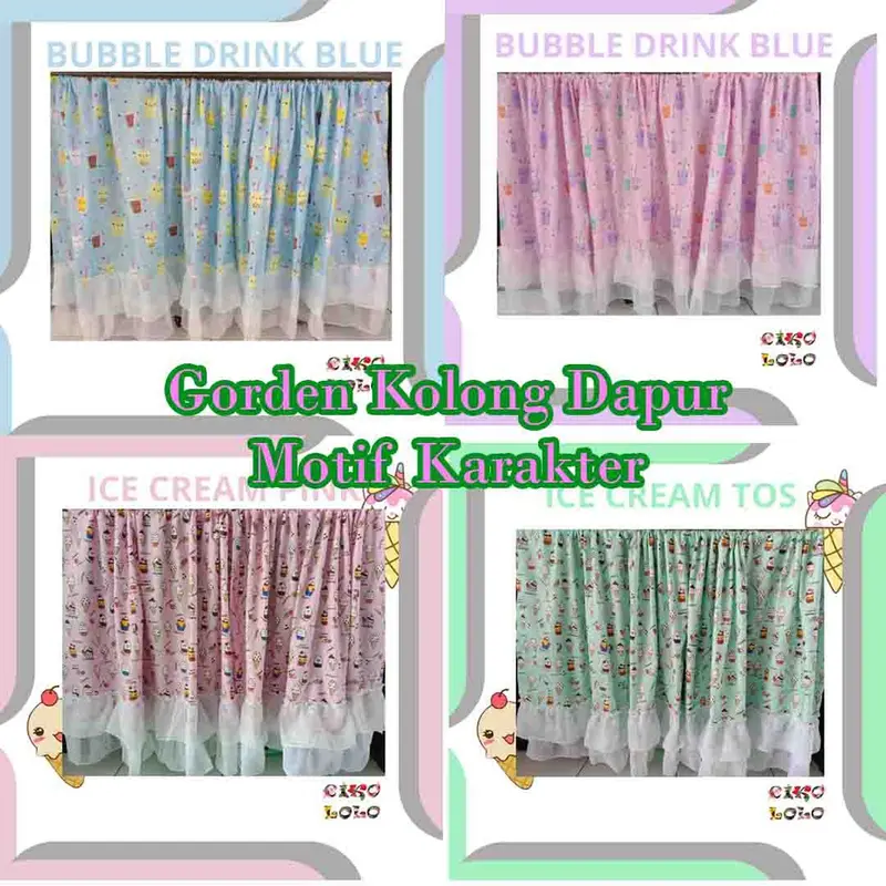 GORDEN KOLONG DAPUR MOTIF KARAKTER 0