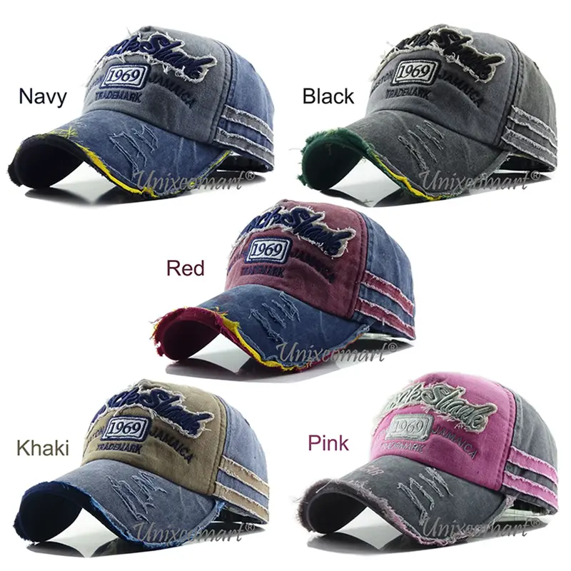 Topi Baseball ROCK SHANK Hat Cap Casual Sport Indian Dacota Distro Dewasa 1