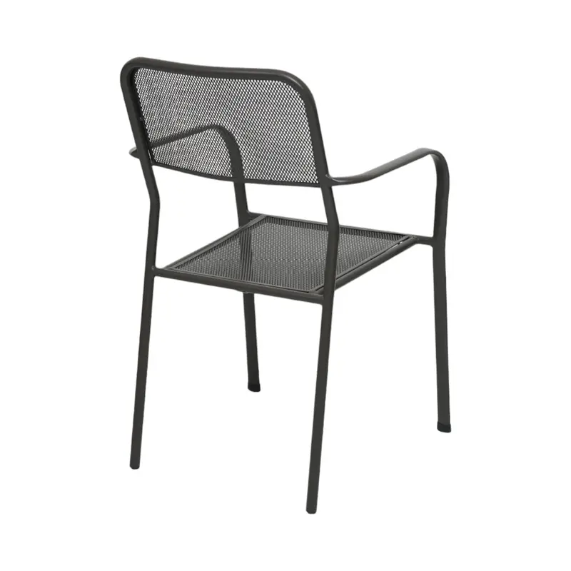 AZKO Soleil Clinton Kursi Teras - Cokelat Sandy Coffee Balcony Chair Kursi Outdoor Serbaguna Furniture Rumah Tempat Duduk Kursi Halaman Balkon 3