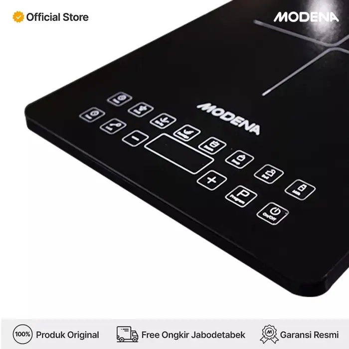 Modena Kompor Induksi Portable Free Panci PI 1310 RGBK 1310RGBK PI1310 Hitam 4