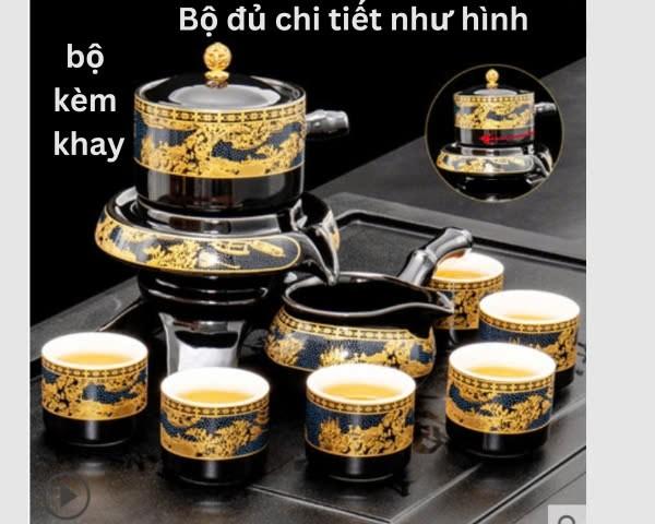 Product Introduction of Bộ Ấm Chén Cối Xay Gốm Sứ Tử Sa Cao Cấp (Bao Gồm Bộ 11 Chi Tiết) trà  táo đỏ bộ  ấm 11