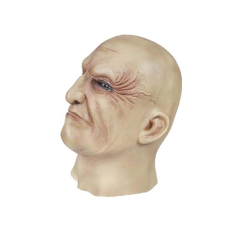 Product Introduction of Ready Stock Adult Unisex Magic ELF Mask Movie Potter Voldemort Cosplay Mas Party Game Spoof Bald Latex Headgear Halloween Costume Supplies Accessory 13