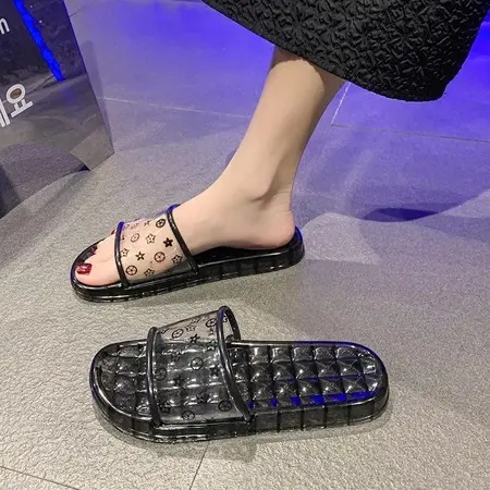 Dép nữ quai trong suốt đi trong nhà Women 3