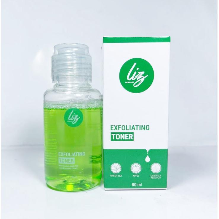 Promo Lizskincare  Exfoliating Toner Pengangkat Sel Kulit Mati Wajah Toner Pengelupasan Toner Flek Hitam Melasma Noda Hitam Bekas Jerawat 4