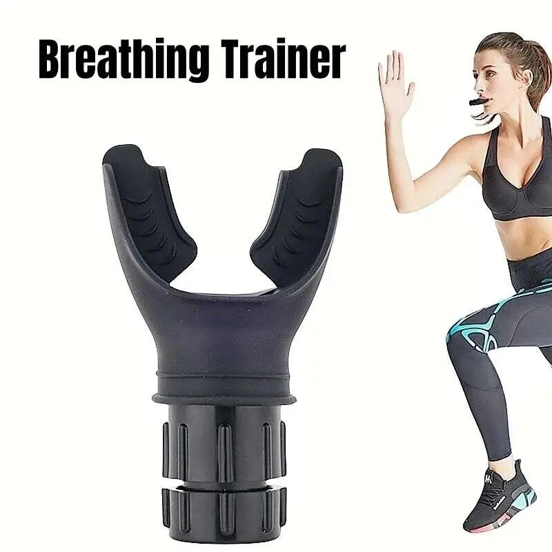 Adjustable Resistance Breathing Trainer - Lung Capacity Exerciser for Cardio Fitness & Facial Care Tool - Singapore Top Workout Gear walking pad wheel  weights walking pad infinity hoop steel  ball  run
