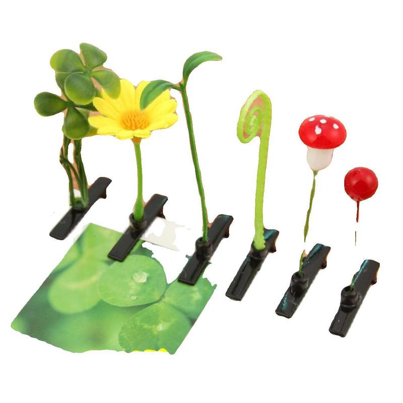Kẹp Tóc Cỏ, Đầu Dài, Kẹp Tóc Cỏ, Phụ Kiện Tóc Dễ Thương, Bán Vui Nhộn, Bán Chạy 3