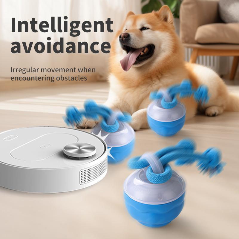 Product Introduction of USB Rechargeable Automatic Rolling Ball, Interactive Smart Dog Teaser Toy, Pet Chasing Toy, Dog & Cat Accessories, Pet Supplies 5