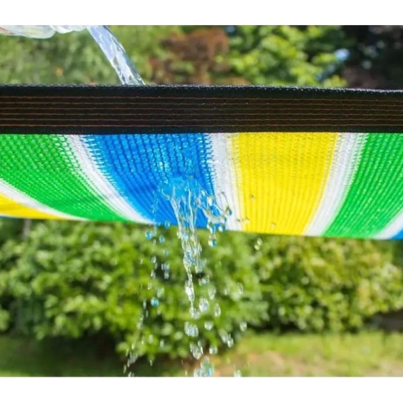Allieuka Paranet 90% Jaring Tabir Surya Berwarna / Anti UV Sunshade Net/Garden Sunshade Net / Warna-warni Suhu Tinggi Tabir Surya Yang Dienkripsi Dan Ditebalkan 4