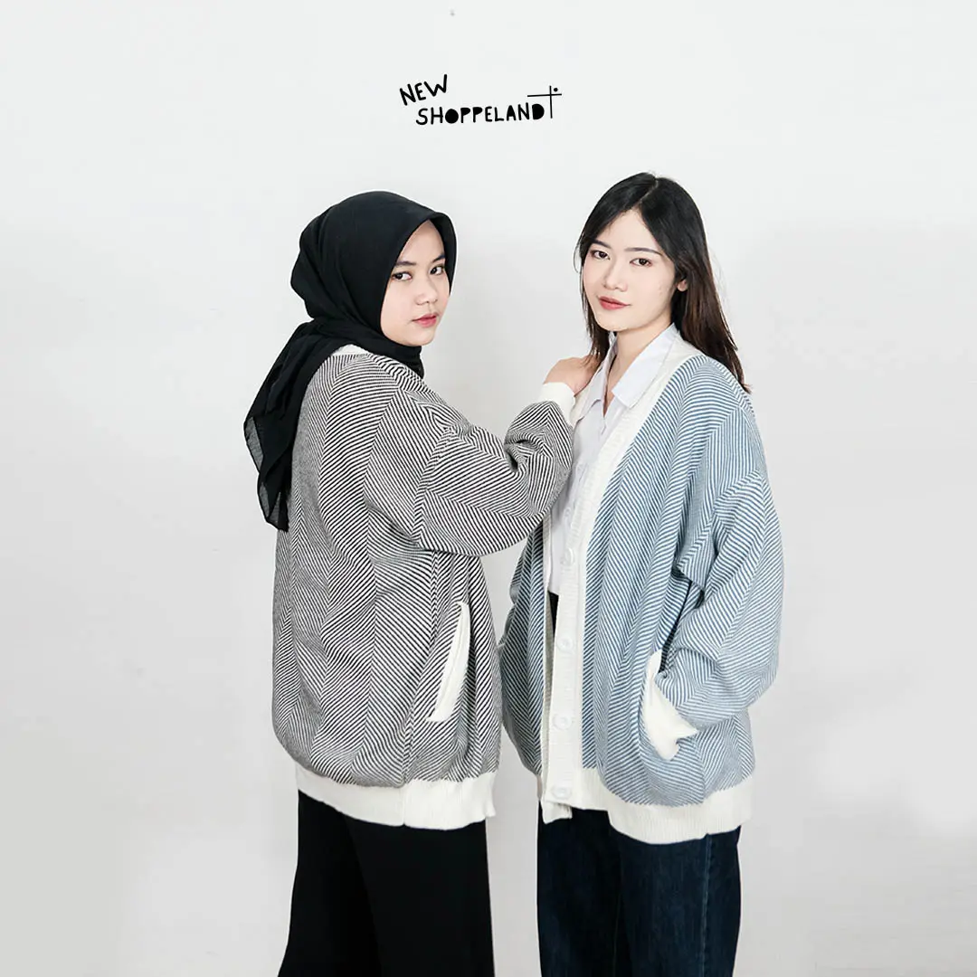 NEWSHOPPELAND - NEVINE OVERSIZE CARDIGAN PREMIUM
