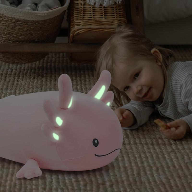 Cute Axolotl Design Plush Toy, Stuffed Animal Plushie, Soft and Comfy Plush Toys, Lovely Gifts for Teen 4