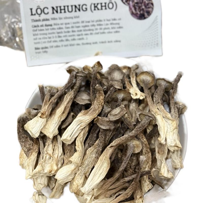   1kg  Nấm Lộc Nhung thân dày loại 1 nguyên cây KHÔNG gãy vụn 