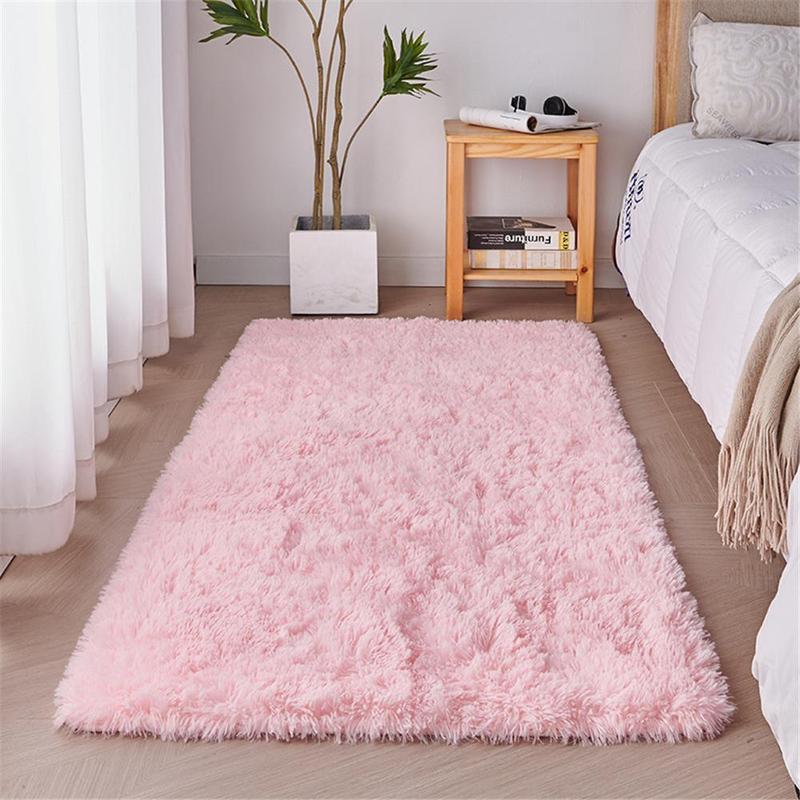 Christmas Area Rug, 1 Count Christmas Decor Durable Floor Rug, Soft Fluffy Floor Carpet, Solid Color Indoor Mat, Living Room Mat, Room Decor 80x160cm/31*62in, Christmas Gifts, Christmas Decorations 6