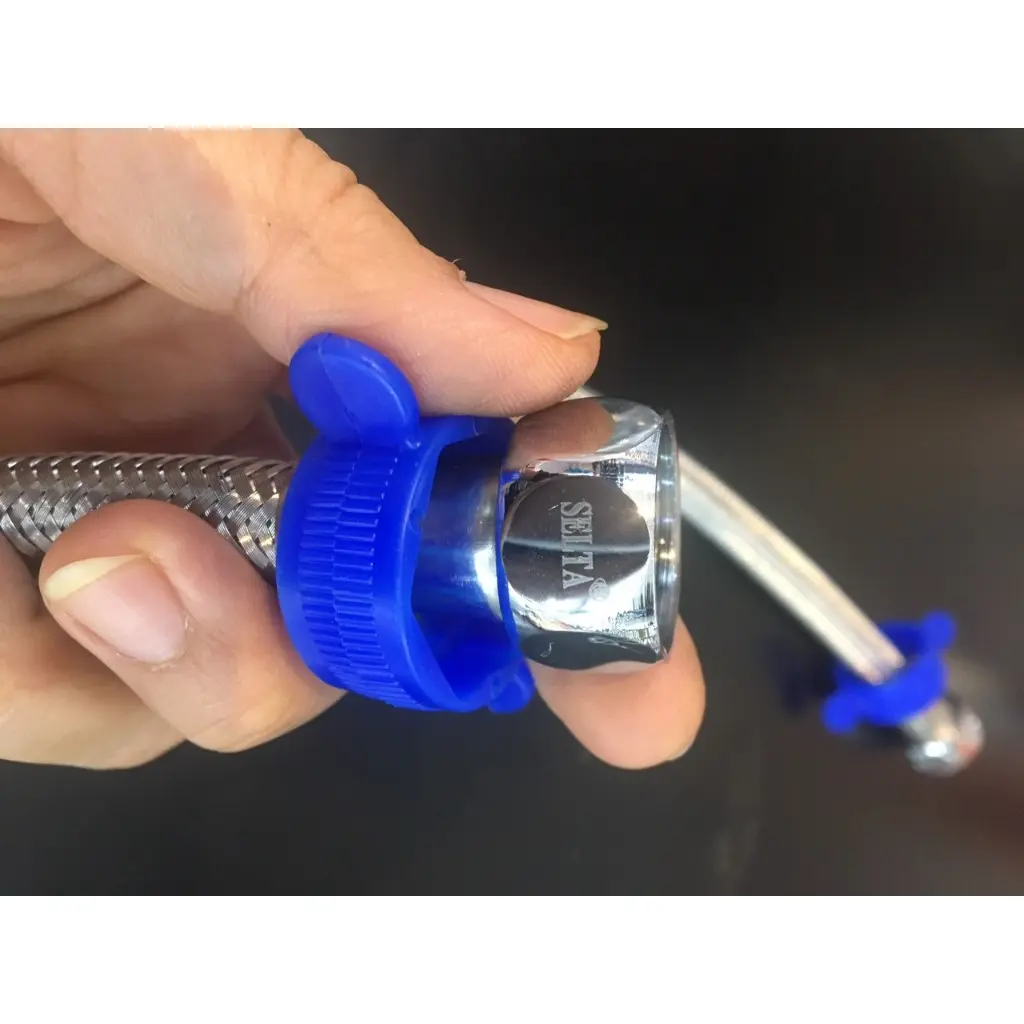 Dây cấp nước 2 đầu inox mềm Selta, ốc đồng, dùng cho vòi chậu lavabo, bình nóng lạnh.CHÍNH HÃNG. Bảo hành 2 năm