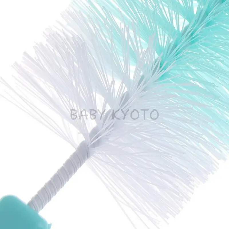 BK Sikat Pembersih Botol Dot Susu Sedotan Bayi 2in1 Baby Bottle Nipple Brush Serbaguna Multifungsi 4