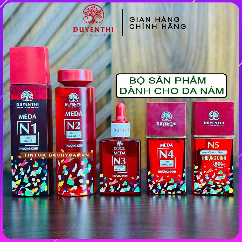 Bộ Nám Duyên Thị - Bộ Meda N Thượng Đình Combo 6 Sản Phẩm Dành Cho Da Nám