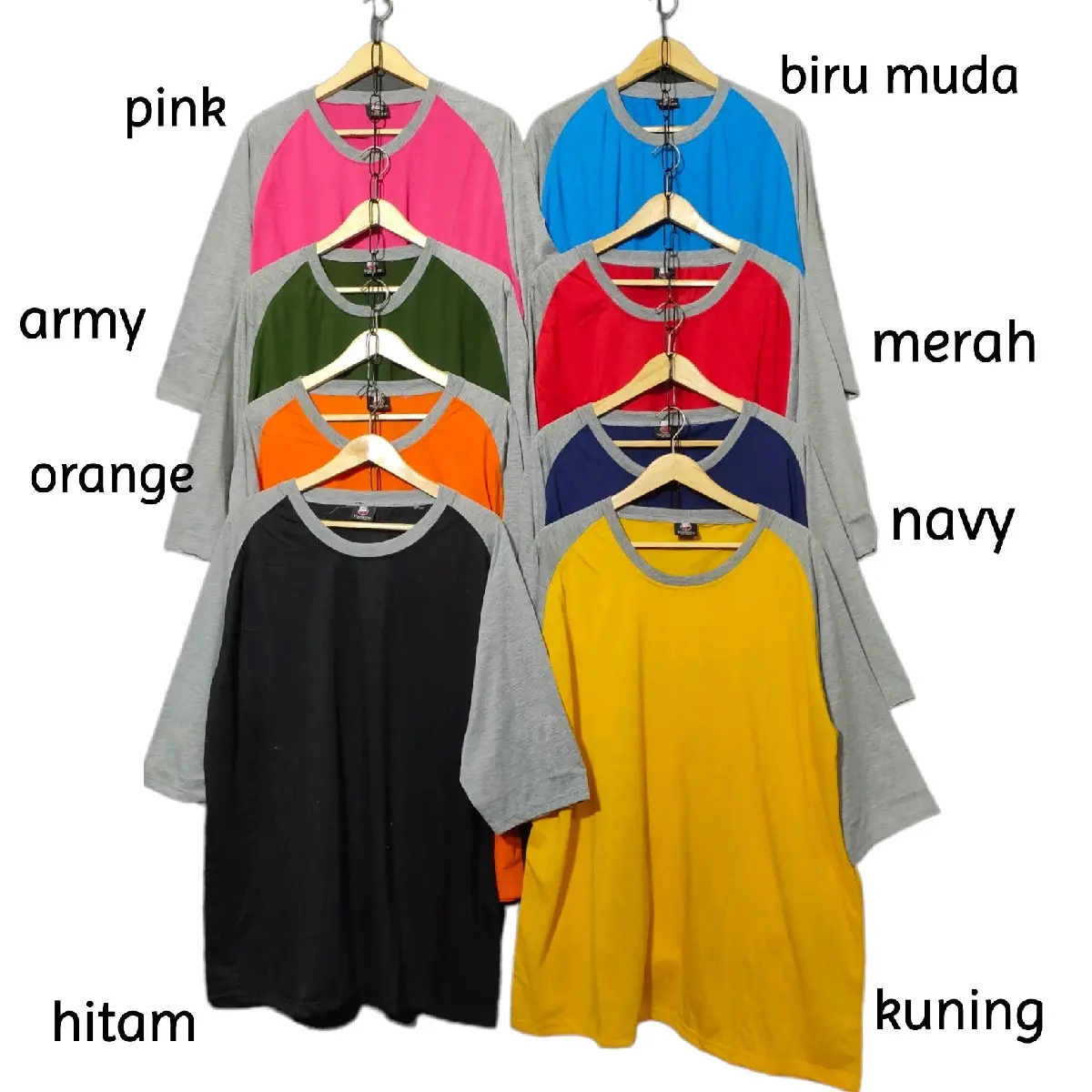KAOS RAGLAN JUMBO LD 130