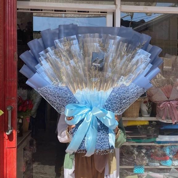 Buket Uang Kosong Tinggal Isi Praktis Hemat | Kerangka Bucket Kosongan Siap Isi | Untuk pecahan 2rb 5rb 10rb 20rb 50rb 75rb 100rb acara Wisuda Pelulusan Graduation Gift MONEY BOUQUET Hadiah